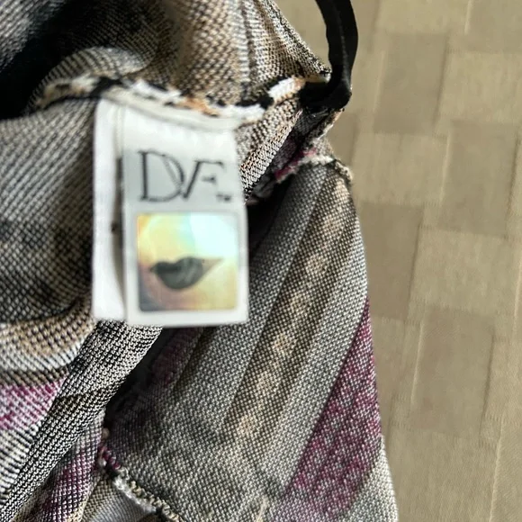 Diane Von Furstenberg Stretchy Eleanor Sleeveless Fit & Flare Jacquard Dress - Picture 10 of 15